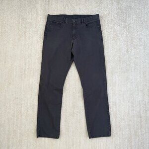 English Laundry Gray Flat Front Cotton Pants 34